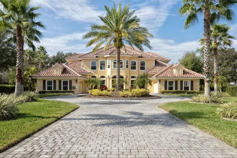 paved driveway