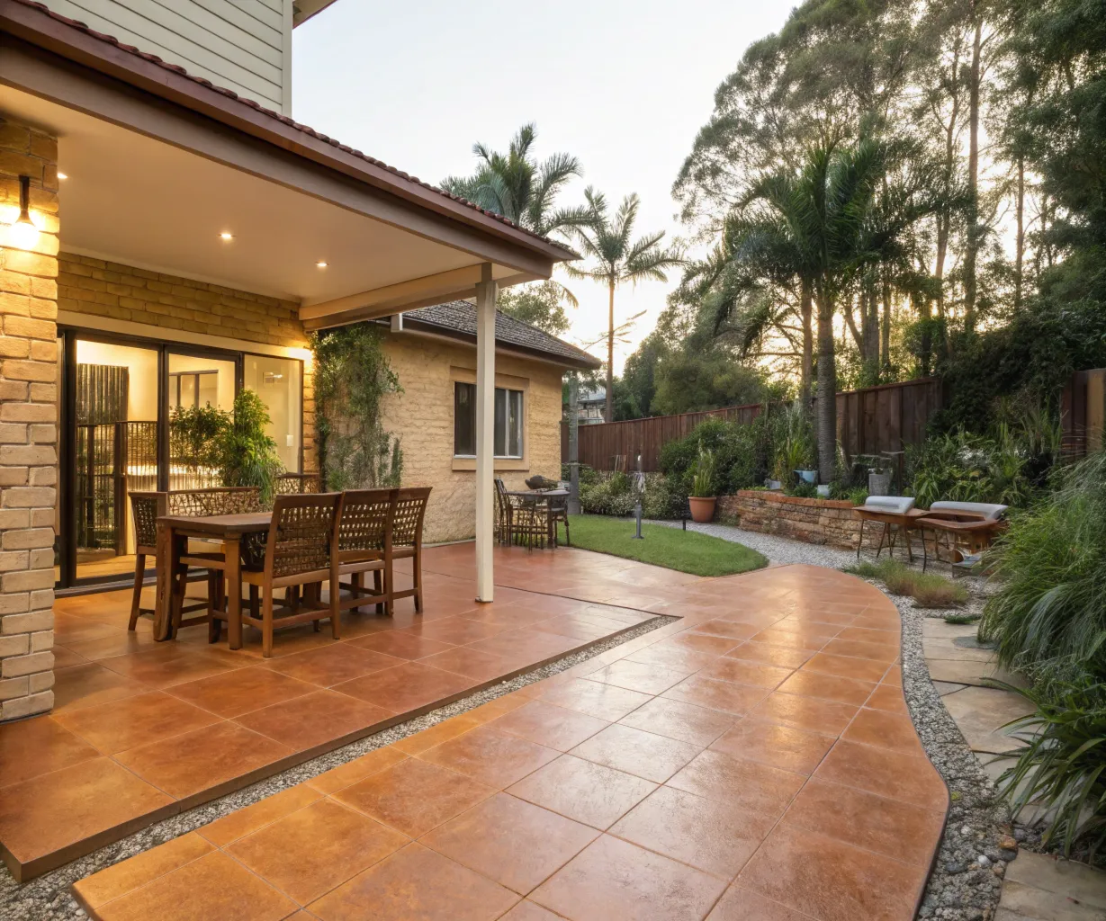 Coloured concrete in Tweed Heads