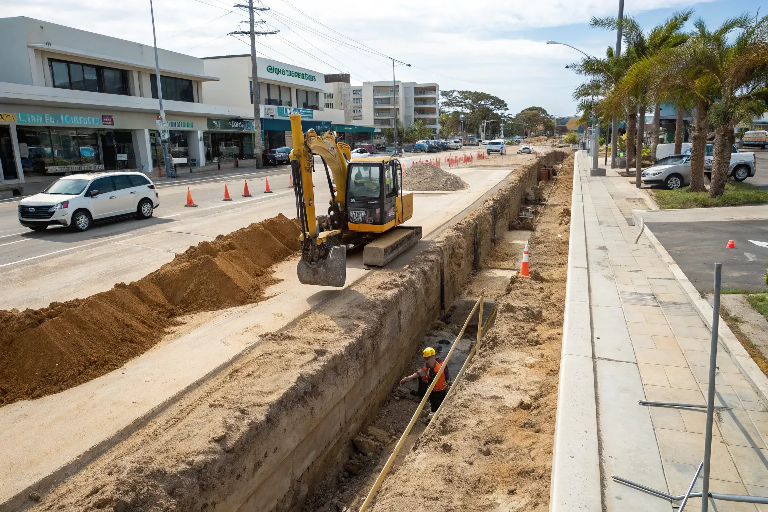 Trenching services in Tweed Heads