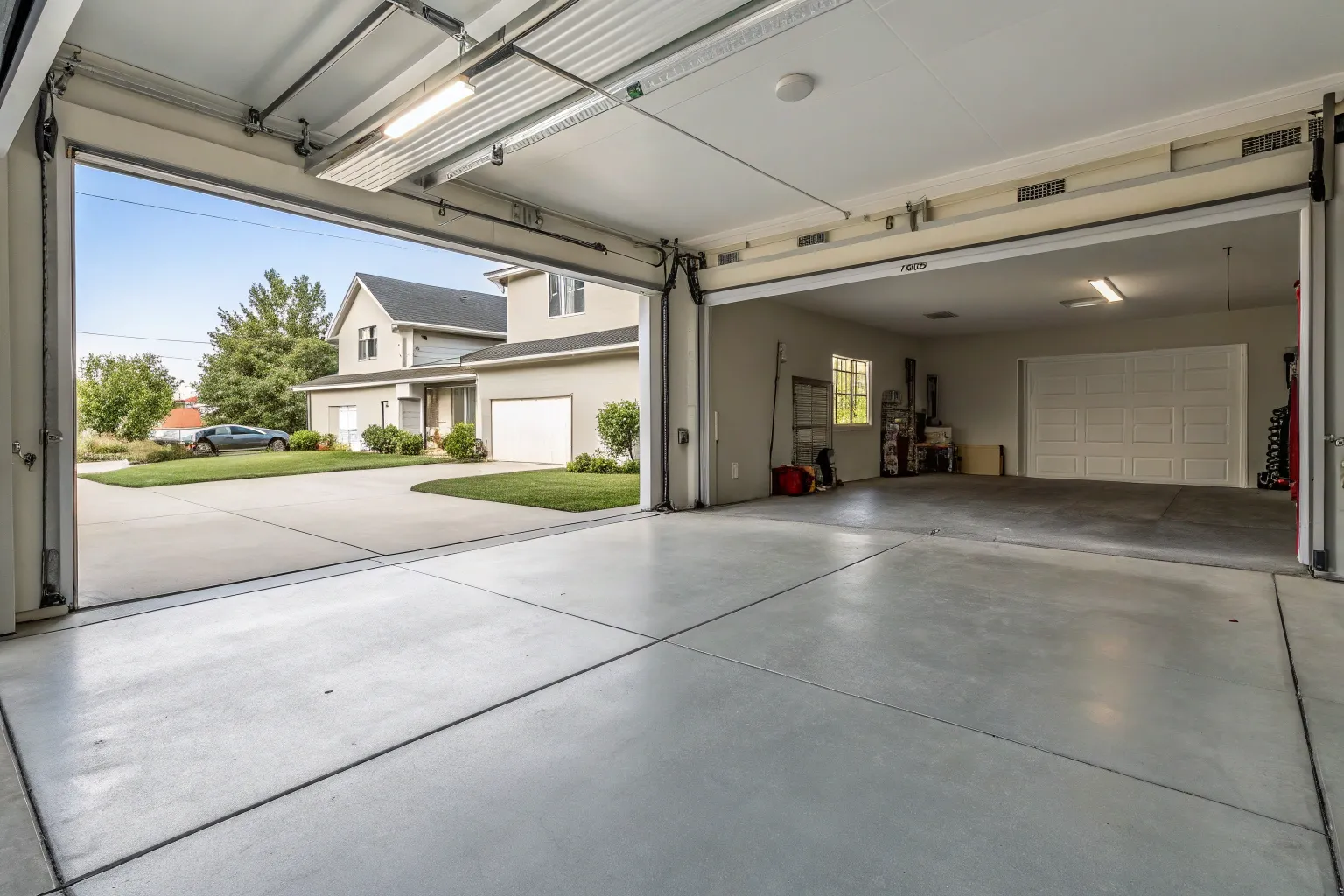 Concrete Garage Slab Interior Residential