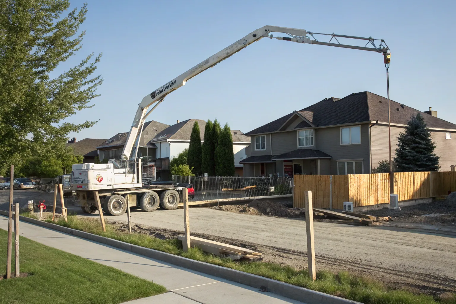 Concrete delivery across Tweed Heads