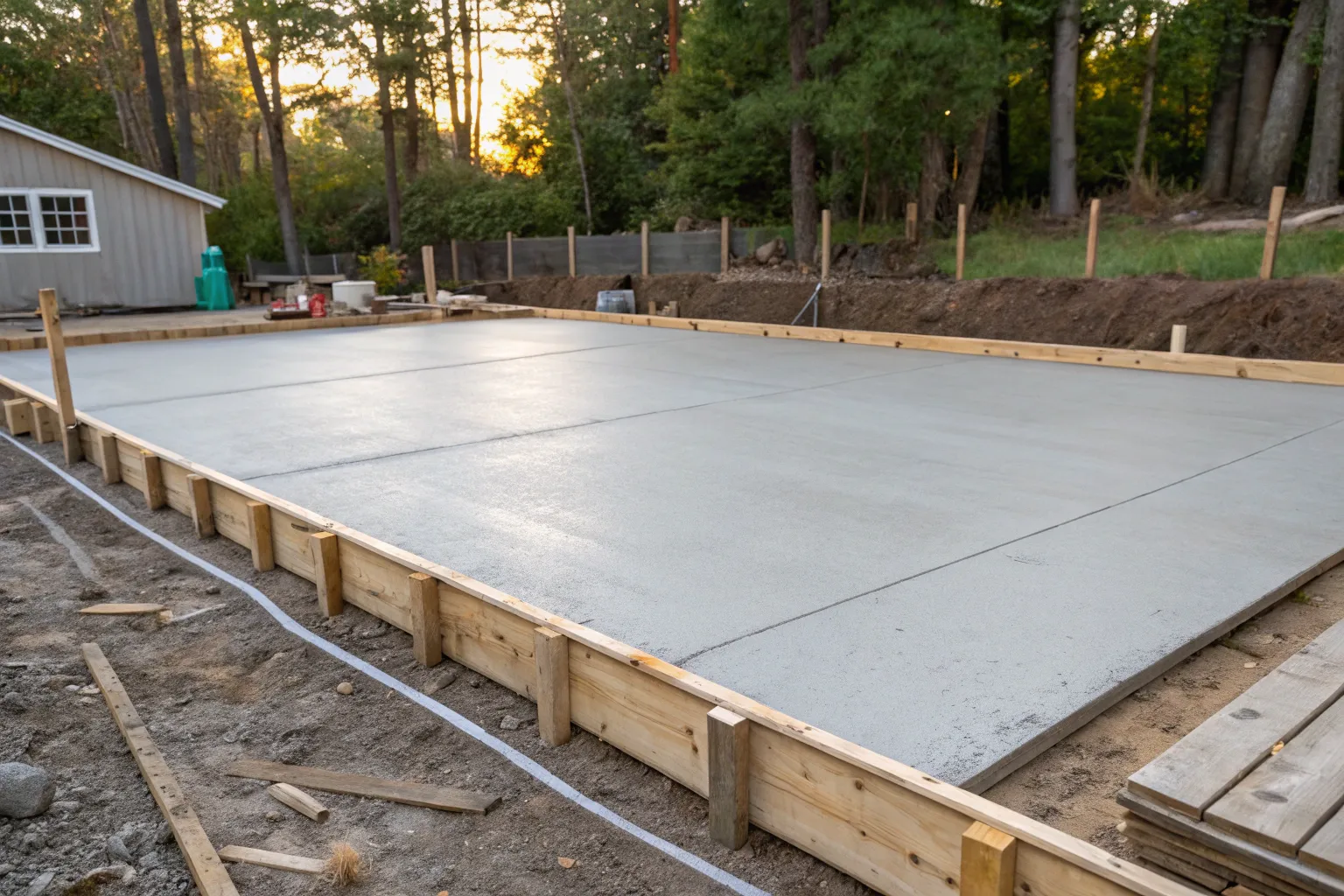 House slab construction in Tweed Heads