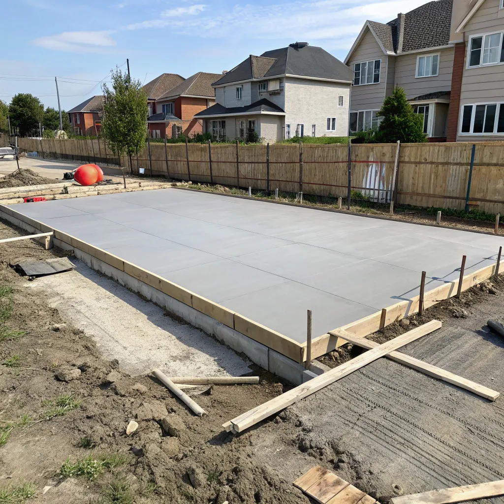 House slab construction in Tweed Heads