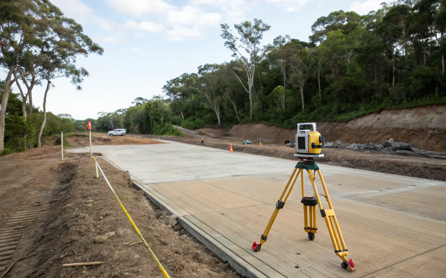Site preparation in Tweed Heads