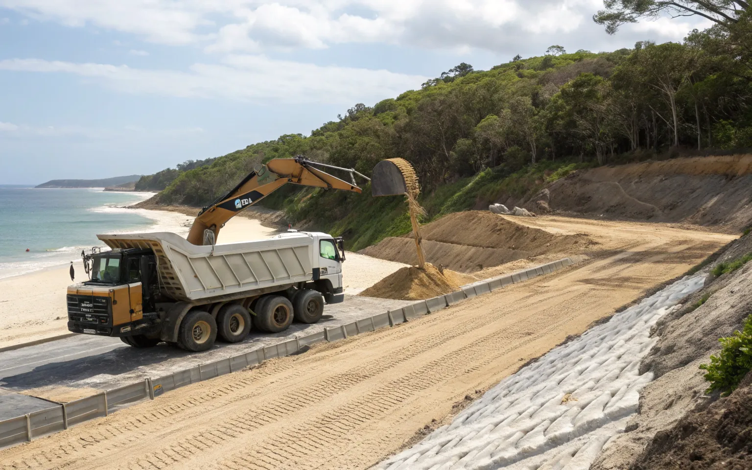 Site preparation in Tweed Heads